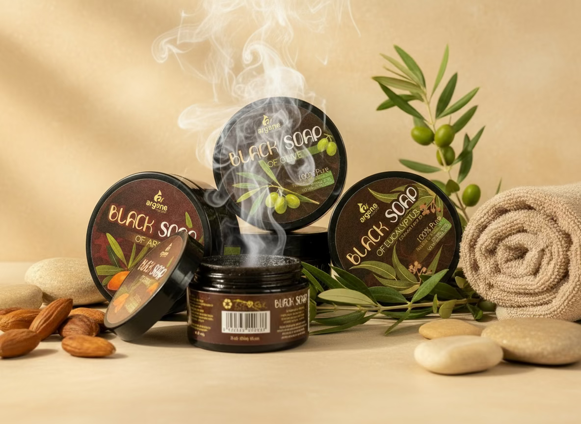 Nos Savons Noirs Traditionnels – Maison Atlas
