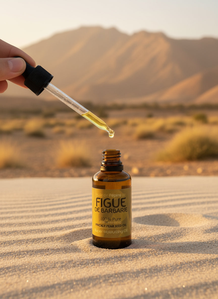 Huile de Figues de Barbarie - Anti-Rides et Sublimatrice