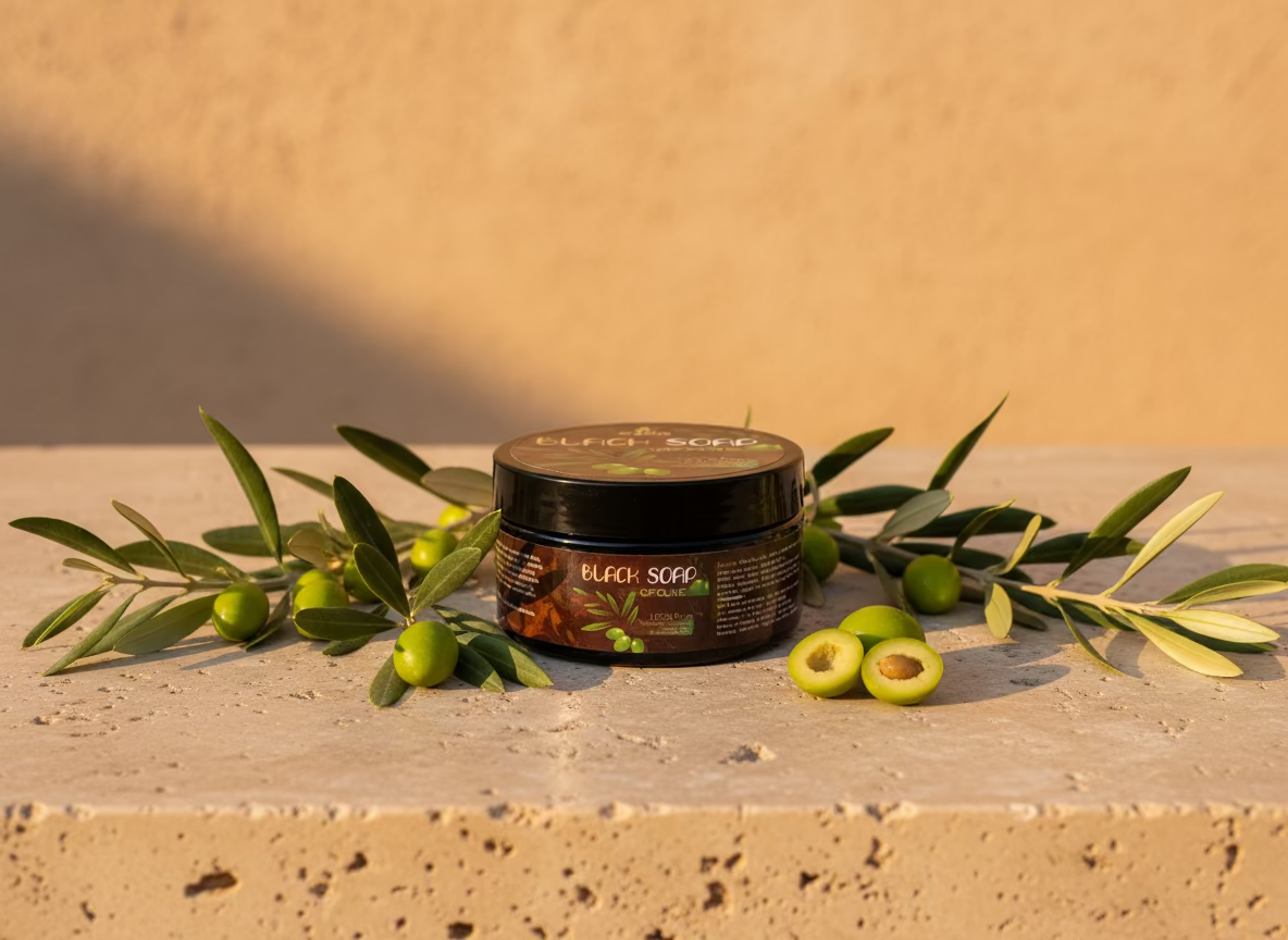Savon Noir Traditionnel à l’Olive – Maison Atlas