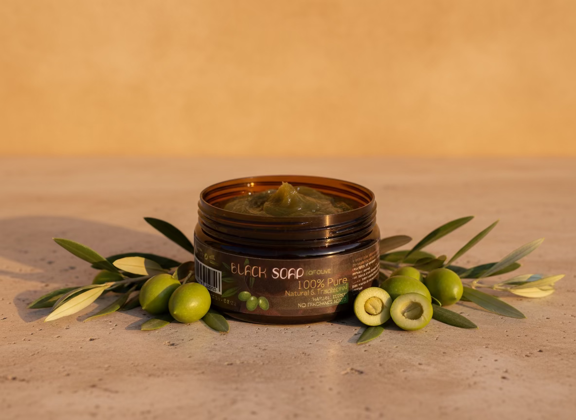 Savon Noir Traditionnel à l’Olive – Maison Atlas