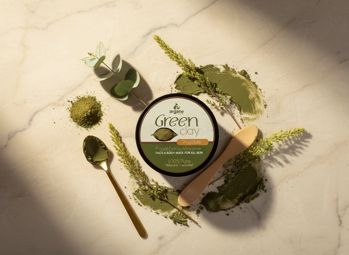 Masque Purifiant à l’Argile Verte – Maison Atlas