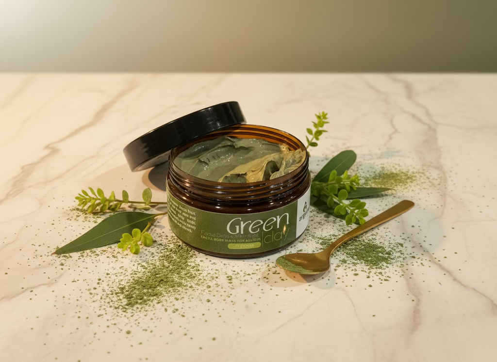 Masque Purifiant à l’Argile Verte – Maison Atlas